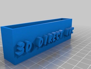 3ddi business card holder office personalizzato 3d print model - Mito3D