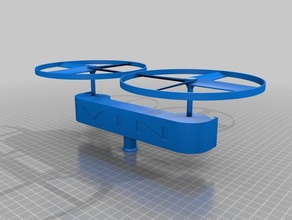 vin Ballon-Hubschrauber - Spielzeug Spiele angepasst 3d print model - Mito3D