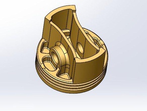 moto del pistone ingegneria 3d print model - Mito3D
