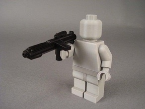 blaster rifle people accessories minifig skimbal 3d print model - Mito3D