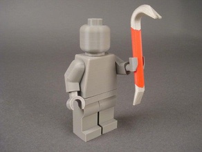 crowbar people accessories minifig skimbal 3d print model - Mito3D