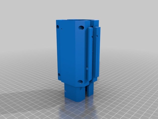 nerf retaliator stock extender mk 2 - Spielzeug Spiel Zubehör 3D print model - Mito3D