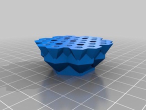 benim Petek fraktal özelleştirilmiş matematik sanat 3d print model - Mito3D