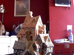 evler yıkılıyor sanat makerbotdigitizer tarama 3d print model - Mito3D