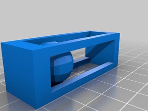 palla-in-gabbia puzzle 3d print model - Mito3D