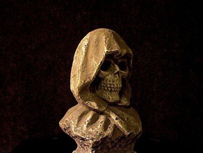 grim reaper art la muerte makerbotdigitizer scan 3d print model - Mito3D