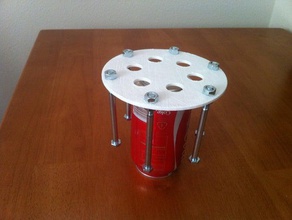 top 3 pião parafusos invertido lata de refrigerante mecânico brinquedos 3d print model - Mito3D