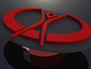 o burning man emblema trela tampa outros 3d a arte jóias laser corte supportless 3d print model - Mito3D