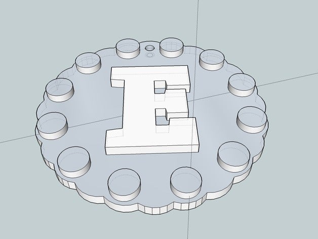 key fob Schlüsselanhänger 3D print model - Mito3D