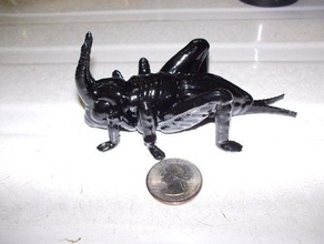 cricket creature 3d print model - Mito3D