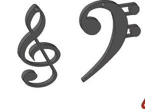 treble bass clef earrings awesome beautiful cool earings fancy gorgeous gorgous music musical note piano treble clef