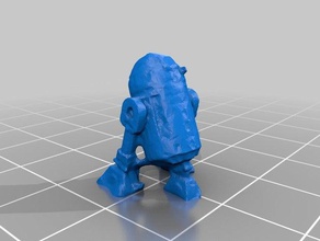 r2d2 melting 3d printing 3d print model - Mito3D