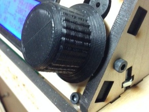 botão de prusa i3 apresentar makerfarm 3d a impressora acessórios 3d print model - Mito3D