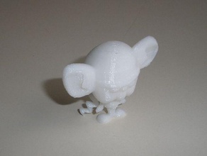 beyin serçe hayvanlar 3d print model - Mito3D