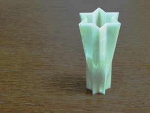 stella di david vaso arredamento fiori judaica magen 3d print model - Mito3D
