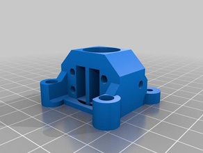 prusa i3 direct drive bowden extruder arcolhu mini hyena 3d printer extruders 3d print model - Mito3D