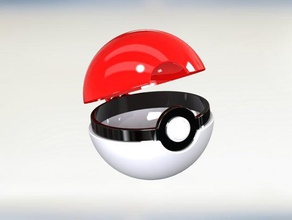pokeball toy game accessories 3d print model - Mito3D