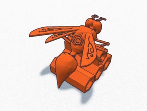 trackerjack ruhen andere Insekt wasp 3d print model - Mito3D