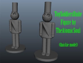 soldados de juguete unir la figura juego accesorios atómica cascanueces alma theatomicsoul toysoldiersunite 3d print model - Mito3D