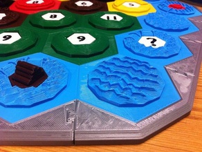 settlers catan border other 3d abs dovetail gaming 3d print model - Mito3D