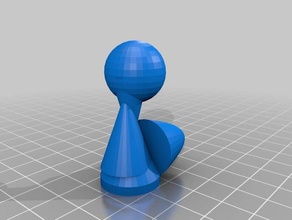 pion de jeu d'échecs 3d print model - Mito3D