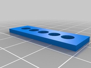 my customized parametric led matrix2 electronics 3d print model - Mito3D
