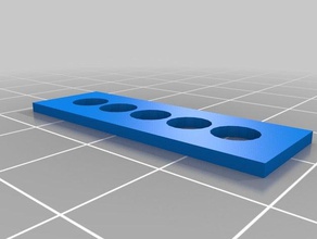 my customized parametric led matrix3 electronics 3d print model - Mito3D