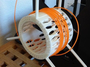 filament spool large inner diameter 3d printer accessories pla reel 3d print model - Mito3D