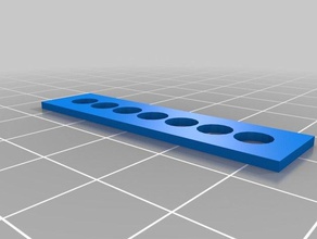 my customized parametric led matrix4 electronics 3d print model - Mito3D