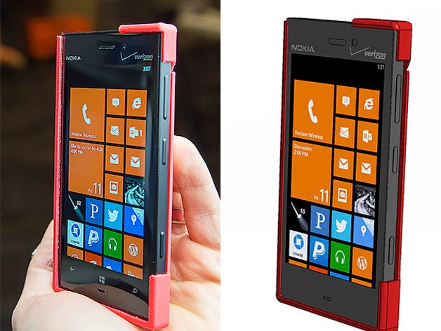 nokia lumia 928 phone case mobile 3D print model - Mito3D