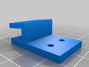 robo3d impresora de boro vidrio soporte partes 3d print model - Mito3D