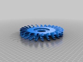 roda de pelton outros microhydro turbina osat spr concurso 3d print model - Mito3D