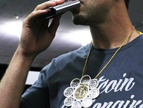 bitcoin bling collier bijoux btc 3d print model - Mito3D