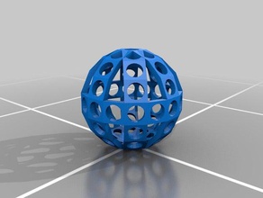 Loch-ball-Sache hobby 3d print model - Mito3D