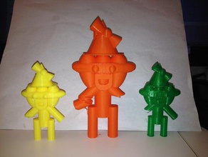 ekşi ninja cadı oyuncaklar oyunlar 3d print model - Mito3D