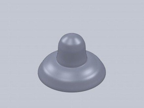 intsrumentation knob electronics volume nipple 3d print model - Mito3D