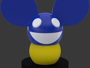 mykeepon deadmau5 mask other 3d print model - Mito3D