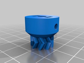 improved tantillus extruder gears 3d printer parts 3d print model - Mito3D