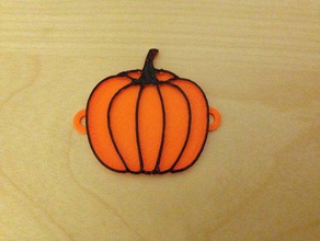 sewable pumpkin badge coins badges costume faceless halloween thanksgiving 3d print model - Mito3D