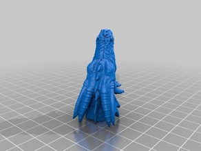 los dragones de la cabeza animales 3d print model - Mito3D