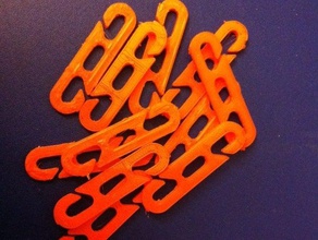 useful hooks links other 3d print model - Mito3D