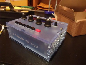 shruti-1 5mm enclosure other electronic gsi-lab nybicc synthesizer 3d print model - Mito3D