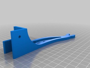 ordbot spool holder 3d printer parts hadron makerslide ord-bot 3d print model - Mito3D