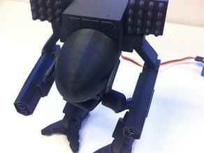 mad cat timberwolf mech warrior micro servo di recesso modello robot 3d print model - Mito3D