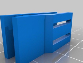 micro-mini-winzig shapeoko Endschalter hobby Ende Endplatte die extrusion maker makerslide 3d print model - Mito3D