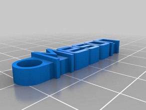 meson el mejor llavero organización personalizado 3d print model - Mito3D