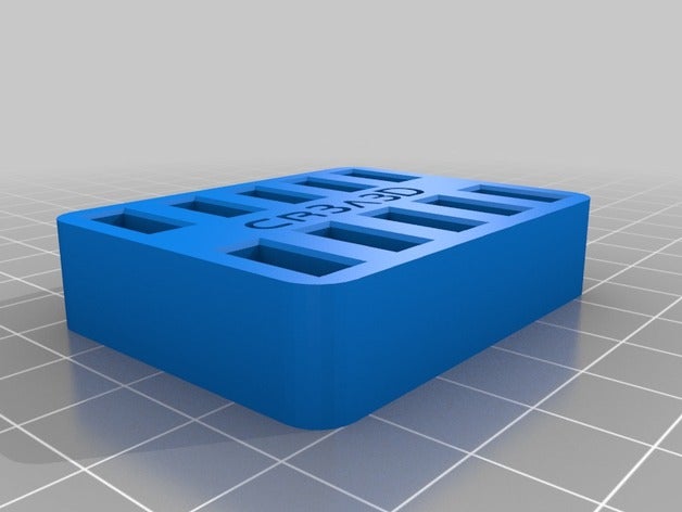 10 anahtar Desteği usb organizasyon 3D print model - Mito3D