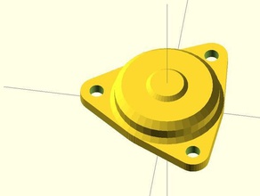 parametric ball bearing housing work progress parts openscad 3d print model - Mito3D