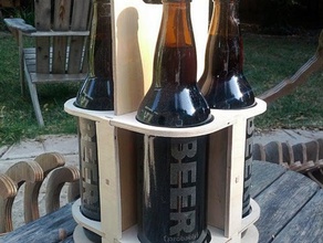 4 packer andere Bier Met Wein 3d print model - Mito3D
