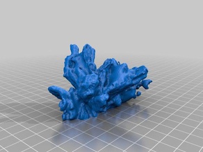 crystal durchsucht Replikate makerbotdigitizer 3d print model - Mito3D